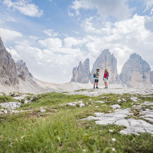 Wandern 3 Zinnen Dolomiten Hotel Adler Suite