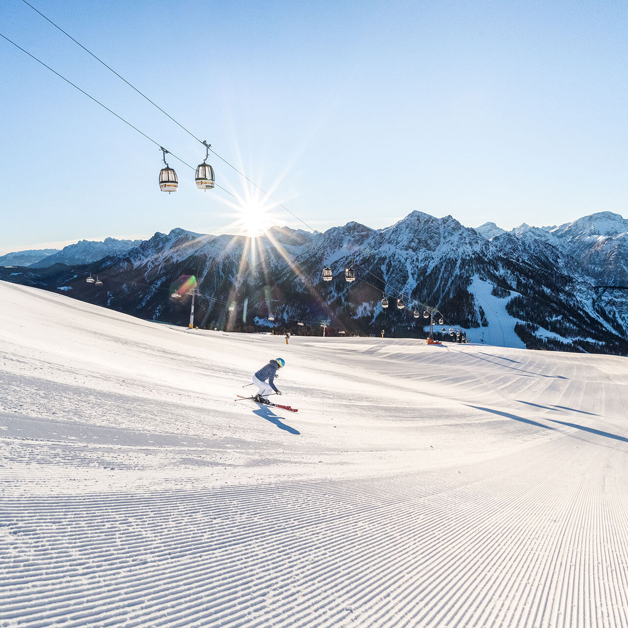 Skiurlaub Dolomiten Hotel Adler Niederdorf